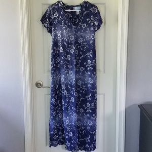 baby and me maternity dress, M, lightweight rayon